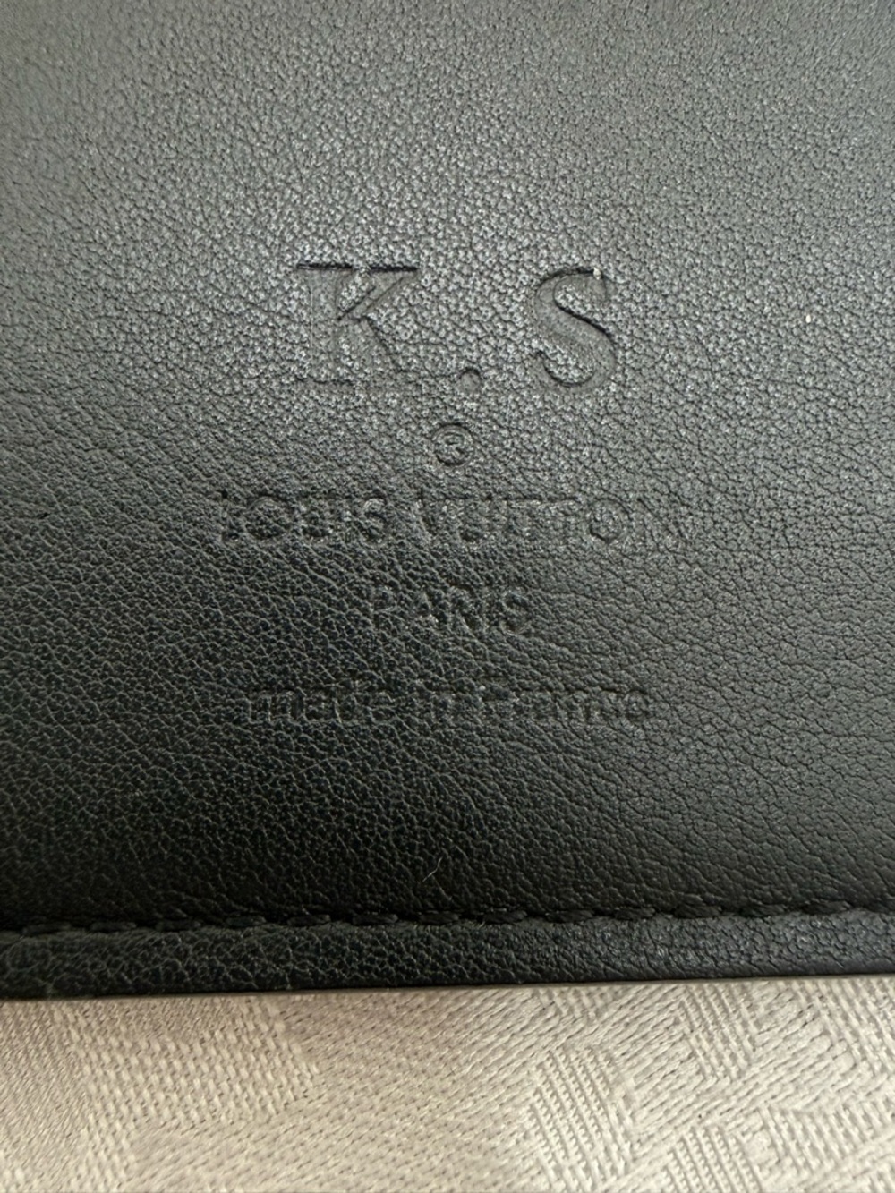 LOUIS VUITTON Damier Infini Brazza Wallet Onyx - Picture 10 of 14